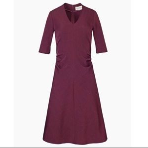 MM Lafleur The Caroline Dress - Claret